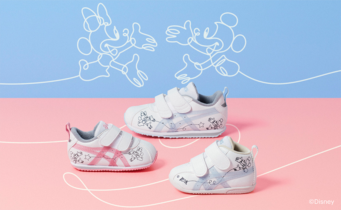 Disney asics SUKU2 Mikey＆Minnie ｜アシックススクスク ミッキー 