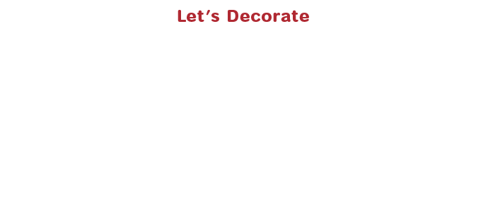 Let's Decorate ママインフルエンサー忍舞さんによる 親子デコレーション