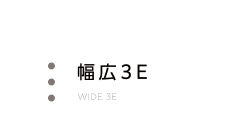 幅広3E