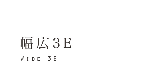 幅広3E